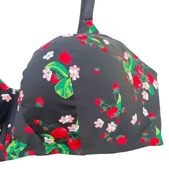 Torrid Curve Strawberry Bloom Perfect T-Shirt Bra - Picture 4 of 11